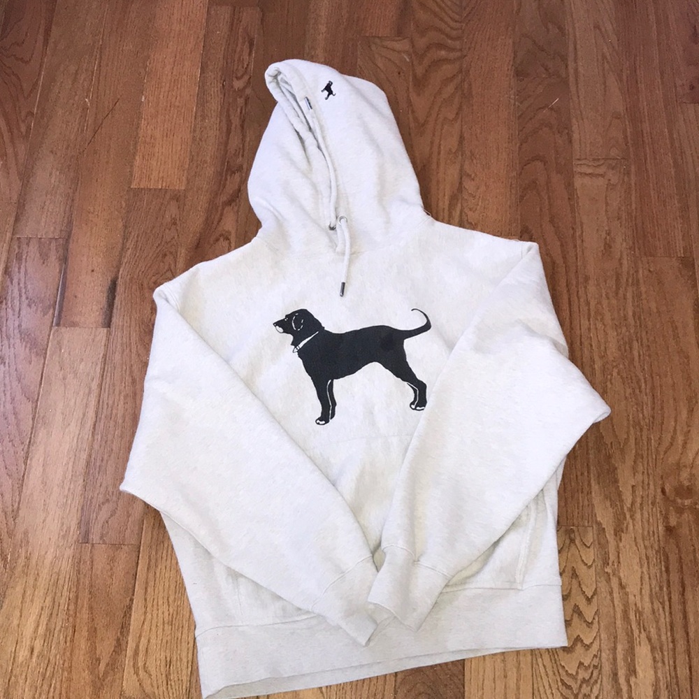 Black dog sweatshirt size xs